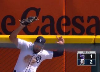 Tigers: Riley Greene just robbed Ezequiel Tovar of a home run 🤯