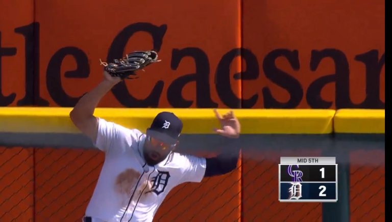 Tigers: Riley Greene just robbed Ezequiel Tovar of a home run 🤯