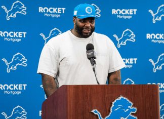 The final Lions injury report ahead of Sunday against the Rams Lions defensive tackle DJ Reader.