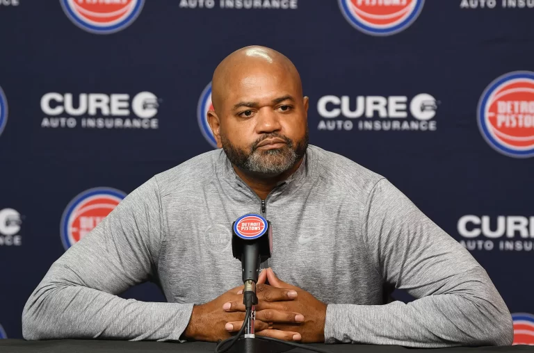 Detroit Pistons head coach J.B. Bickerstaff.