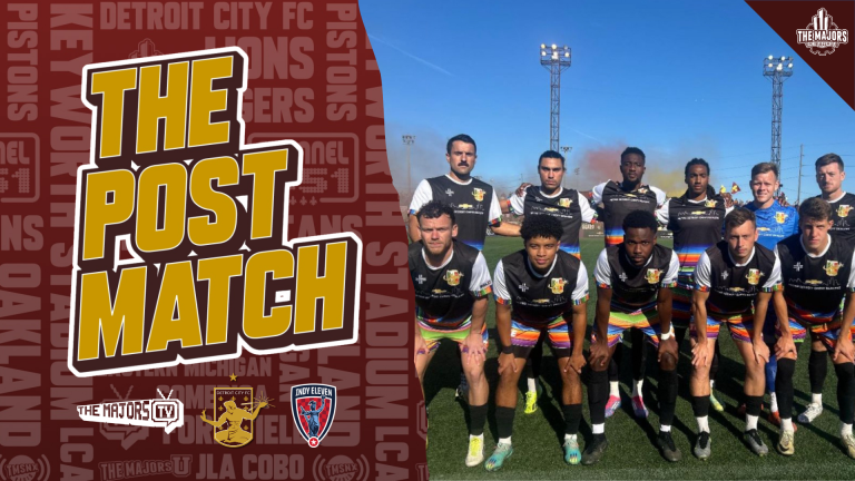Detroit City FC vs. Indy Eleven Post-Match.