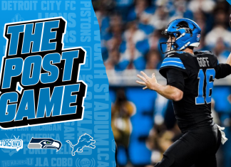 The Lions finally beat the Seahawks Detroit Lions postgame.