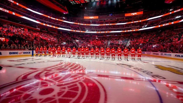 The Red Wings are pushing back the puck drop for Thursday