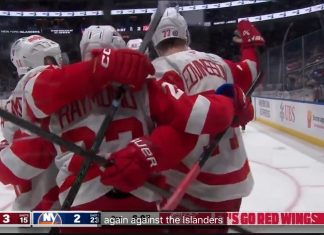 Lucas Raymond nets game-winner as the Red Wings beat the Islanders 🚨