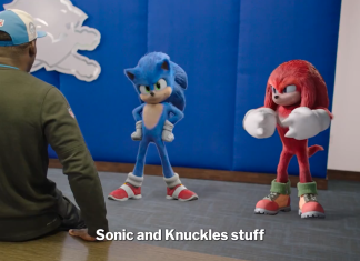 Lions: Gibbs and Monty appear as Sonic and Knuckles in CBS Thanksgiving Game promo 😂