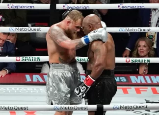 Jake Paul beats Mike Tyson in dud, says he didn’t want to “hurt” the boxing legend 🥊 Jake Paul vs. Mike Tyson
