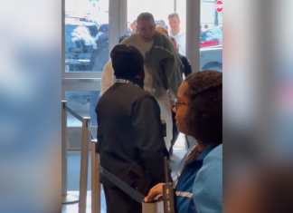 Lions: Aidan Hutchinson arrives at Ford Field