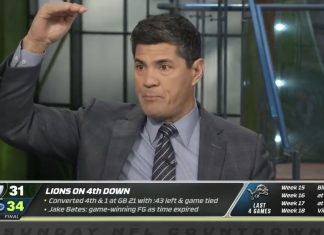 Teddy Bruschi is crying about the way Dan Campbell has been coaching and the way the Lions have been winning 🥴
