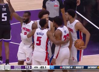 Jaden Ivey hits a four-point play as Pistons beat Kings to match last season’s win total 🤯