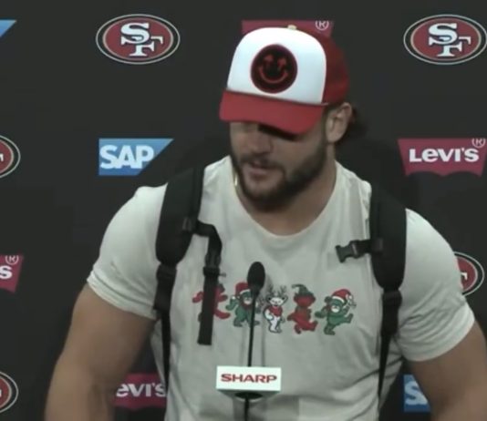 Nick Bosa gushes over the Lions after playing them on Monday Night Football Nick Bosa after playing the Lions on Monday Night Football.