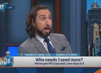 SHOCKING DEVELOPMENT: Nick Wright is picking against the Lions if they lose on Sunday Nick Wright with another bad take concerning the Lions