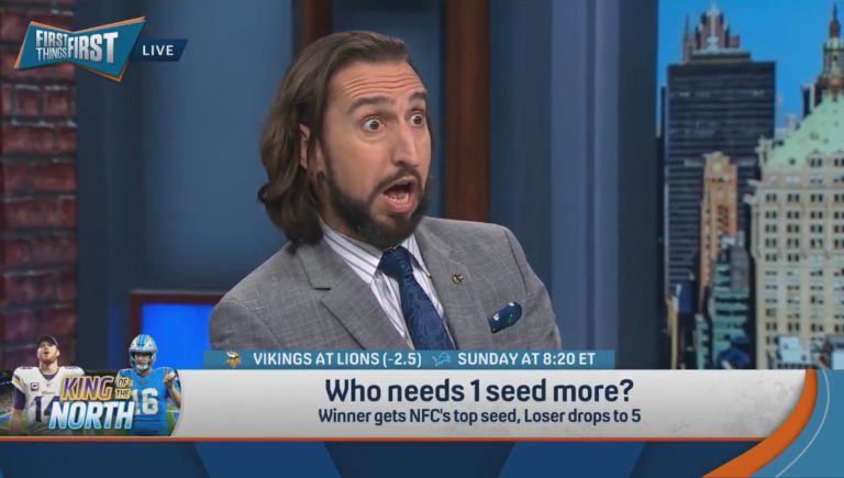 Nick Wright with another bad take concerning the Lions