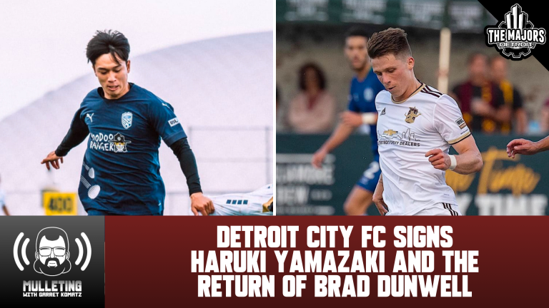Detroit City FC signs Haruki Yamazaki and the return of Brad Dunwell.