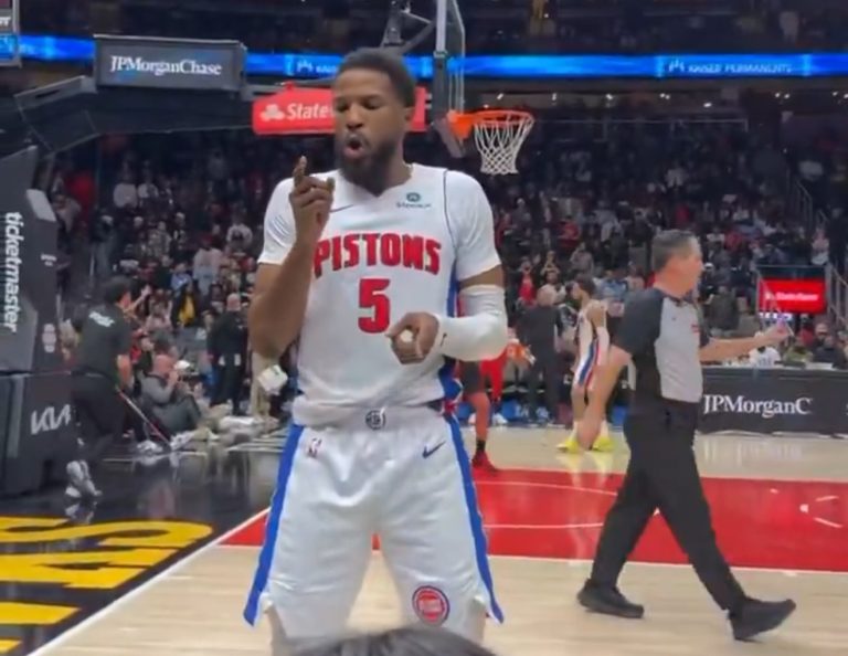 This Malik Beasley celebration was gold 😂