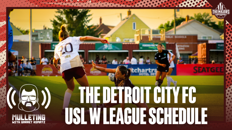 The Detroit City FC USL W League Schedule.