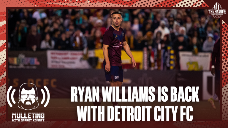 Ryan Williams is back with Detroit City FC.