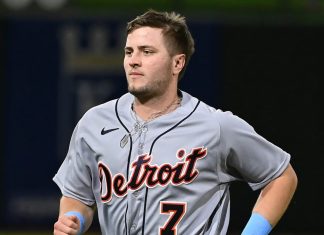 The Tigers option Jace Jung to Toledo Tigers rookie third baseman Jace Jung.