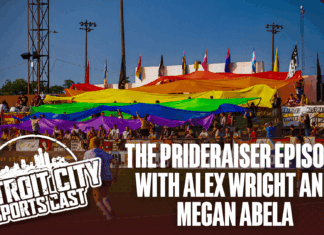 Detroit City Sports Cast: The Prideraiser episode with Alex Wright and Megan Abela 🏳️🌈🏳️⚧️