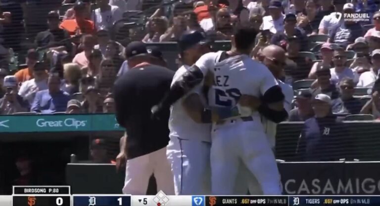 WATCH: Javy gets heated after getting tossed on a questionable third strike call 😡🤬