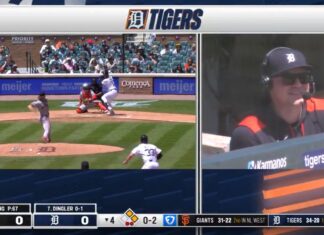 Skubs on the call for Dingler’s RBI single 🎙️