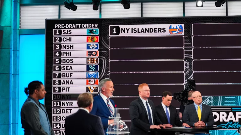 After losing All-Star Game, Islanders get No. 1 pick in NHL Draft