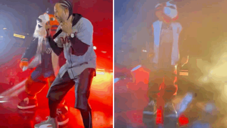 WATCH: Paws on stage with Ludacris to get you into the weekend