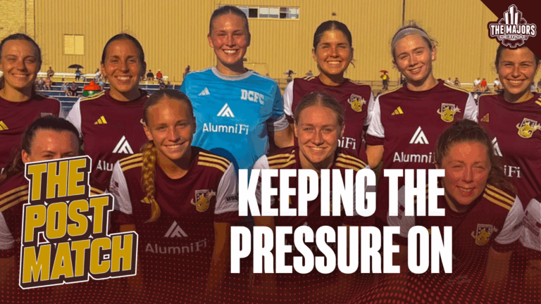 The Post Match: Keeping the Pressure On
