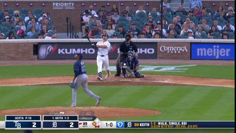 WATCH: Colt Keith’s go-ahead home run 🔥