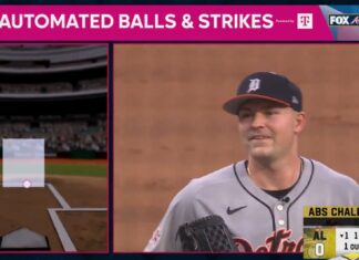 WATCH: Tarik Skubal successfully challenges a ball to get Machado out on strikes in the ASG 🌟