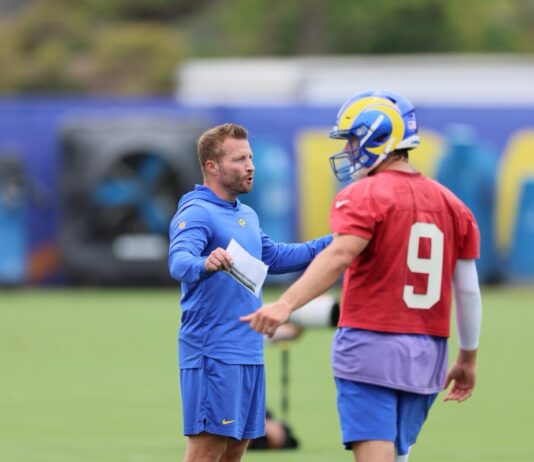 McVay says Stafford is in “good shape” despite revisiting a back specialist