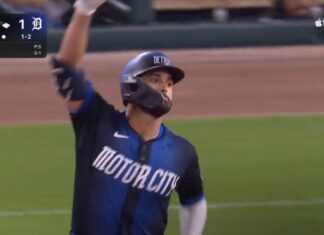 Tigers: Riley Greene’s bomb ties it up! 💣