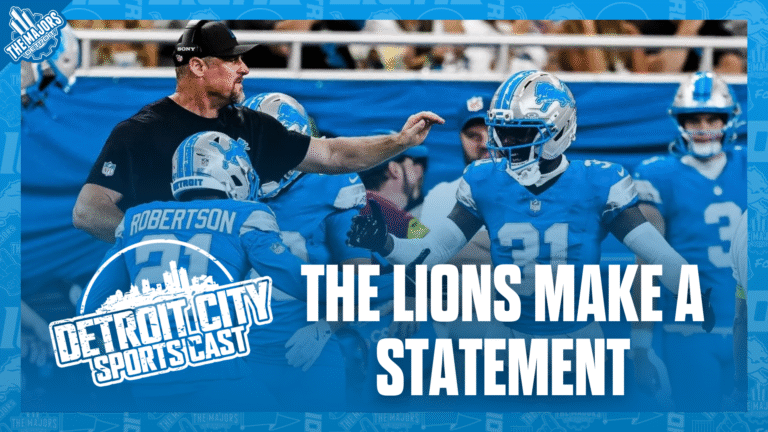Detroit City Sports Cast: The Lions Make a Statement 🎙️🦁