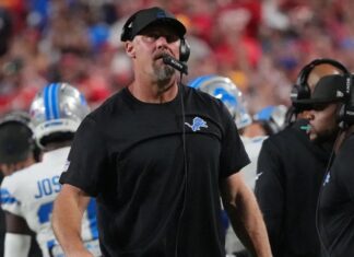 Dan Campbell apologizes to the Chiefs following the postgame fight