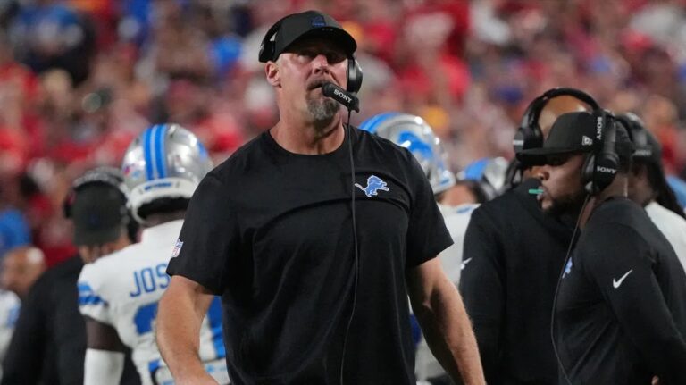 Dan Campbell apologizes to the Chiefs following the postgame fight