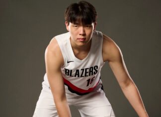 Yang Hansen turning heads for the Blazers 👀