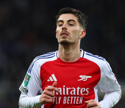 Kai Havertz Faces Fresh Setback Amid Ongoing Injury Concerns Arsenal's Kai Havertz.