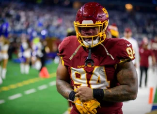 Daron Payne posted a video on IG supposedly showing Amon-Ra St. Brown punching him first