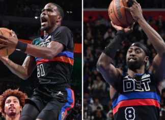 Pistons Win Ninth Straight, Beat 76ers 114–105 Behind Breakout Performances 