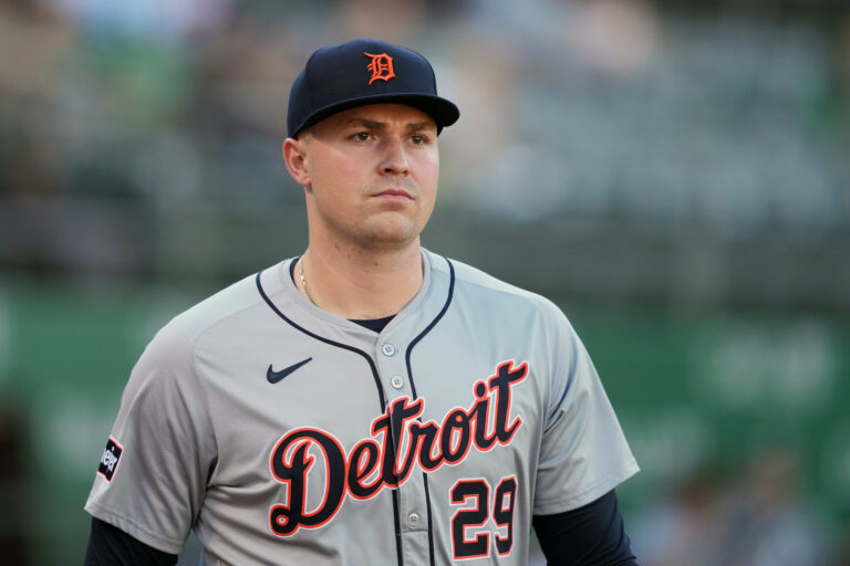 Detroit Tigers pitcher Tarik Skubal.