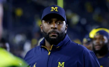 Michigan Fires Head Coach Sherrone Moore; Later Detained by Police in Rapidly Unfolding Scandal Michigan