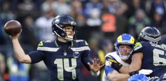 The Seahawks are heading to the Super Bowl Sam Darnold of the Seahawks