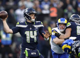 The Seahawks are heading to the Super Bowl Sam Darnold of the Seahawks