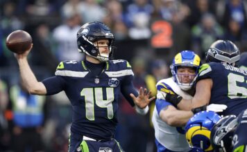 The Seahawks are heading to the Super Bowl Sam Darnold of the Seahawks