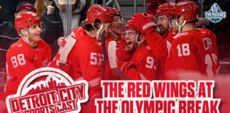 Detroit City Sports Cast: The Red Wings at the Olympic Break 🎧 Detroit City Sports Cast: the Red Wings at the Olympic Break