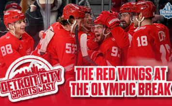 Detroit City Sports Cast: The Red Wings at the Olympic Break 🎧 Detroit City Sports Cast: the Red Wings at the Olympic Break
