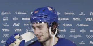 Quinn Hughes praises his “mentor” Dylan Larkin Quinn Hughes of Team USA.