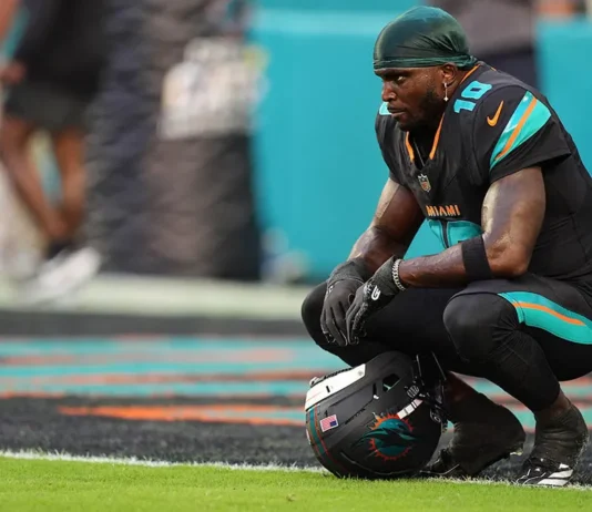 The Majors Breakfast: Hill Released, Olympic Gold Shock, Media Money Tension 🥞 Former Miami Dolphins wide receiver Tyreek Hill.