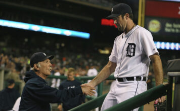 Jim Leyland texted Justin Verlander “Welcome Home” when the Tigers re-signed him 🥹 Jim Leyland and Justin Verlander