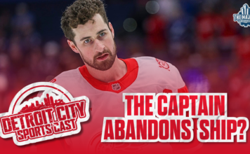 Detroit City Sports Cast: The Captain Abandons Ship? 🎧 Dylan Larkin the Captain Abandons Ship? Detroit Red Wings.