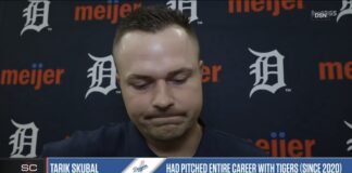Tarik Skubal Fights Back Tears After Tigers Trade Ace to Dodgers